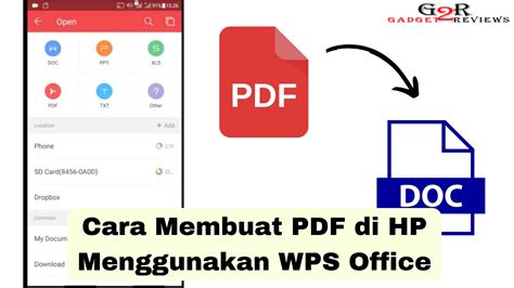 Mudahnya Mengonversi Dokumen ke PDF di Smartphone: Simak Tutorial Cara Buat File PDF di HP!